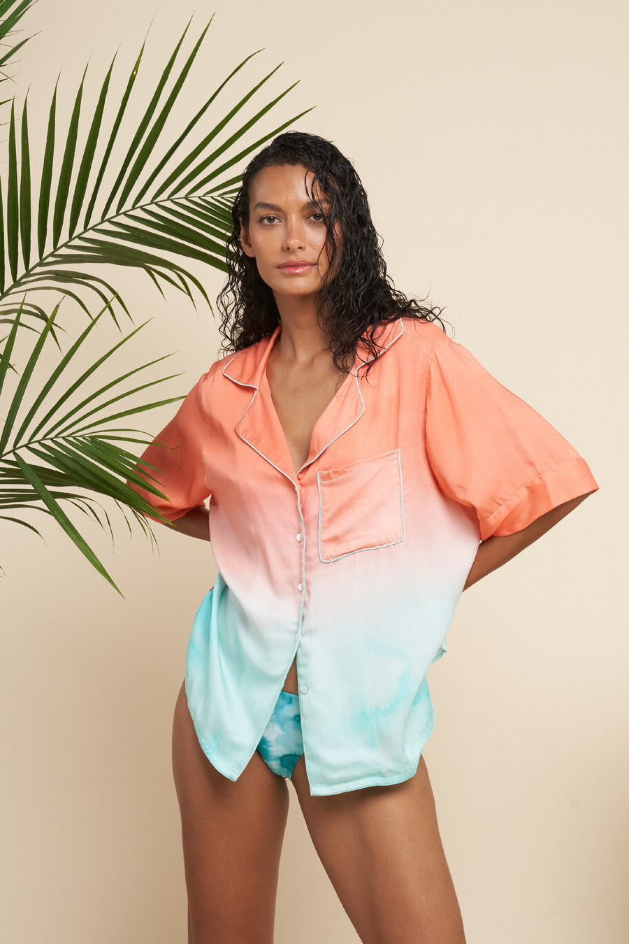 Oasis Oversized button down shirt - shopsigal