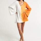 Mini Trapeze Dress Naranja - shopsigal