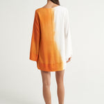 Mini Trapeze Dress Naranja - shopsigal