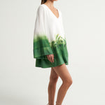 Mini Trapeze Dress Verde - shopsigal