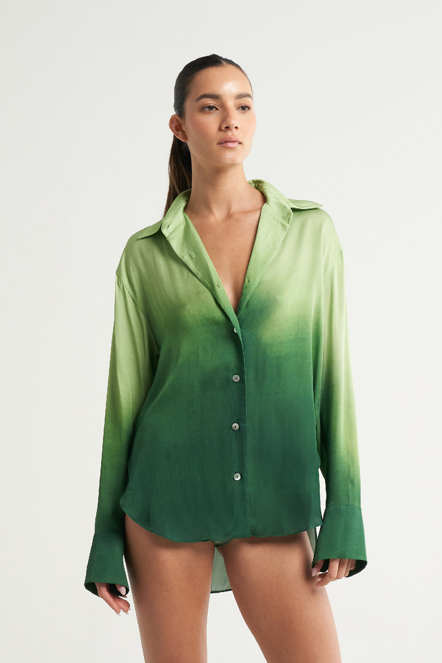 Long Sleeve Shirt Verde - shopsigal