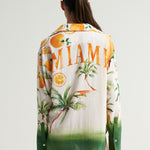 Long Sleeve Shirt Miami Oranges Palms - shopsigal