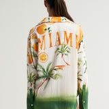Long Sleeve Shirt Miami Oranges Palms - shopsigal
