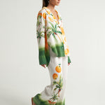 Flared Pants Oranges Palms - shopsigal