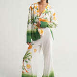 Long Sleeve Shirt Miami Oranges Palms - shopsigal