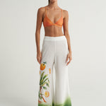 Flared Pants Oranges Palms - shopsigal