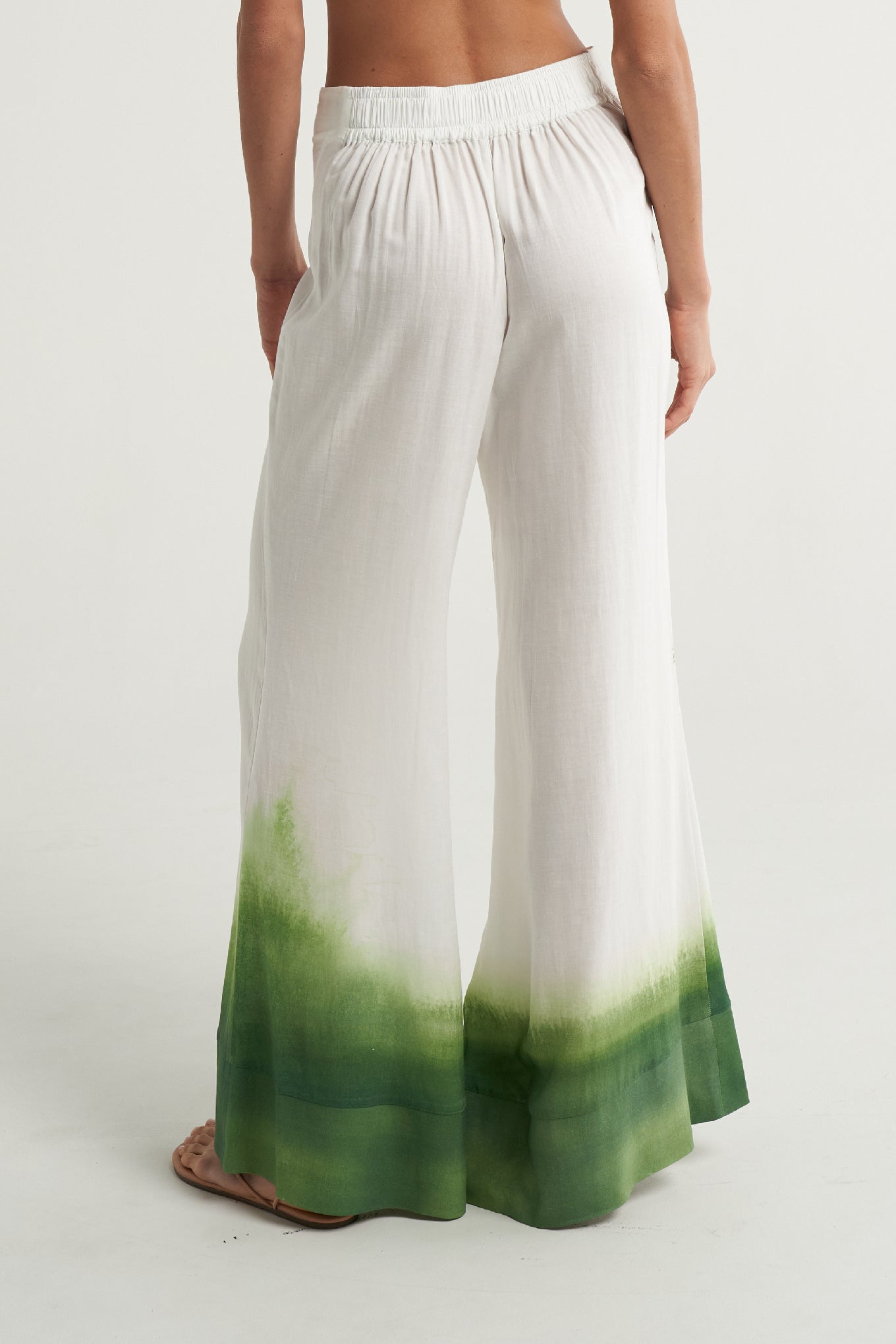 Flared Pants Oranges Palms - shopsigal