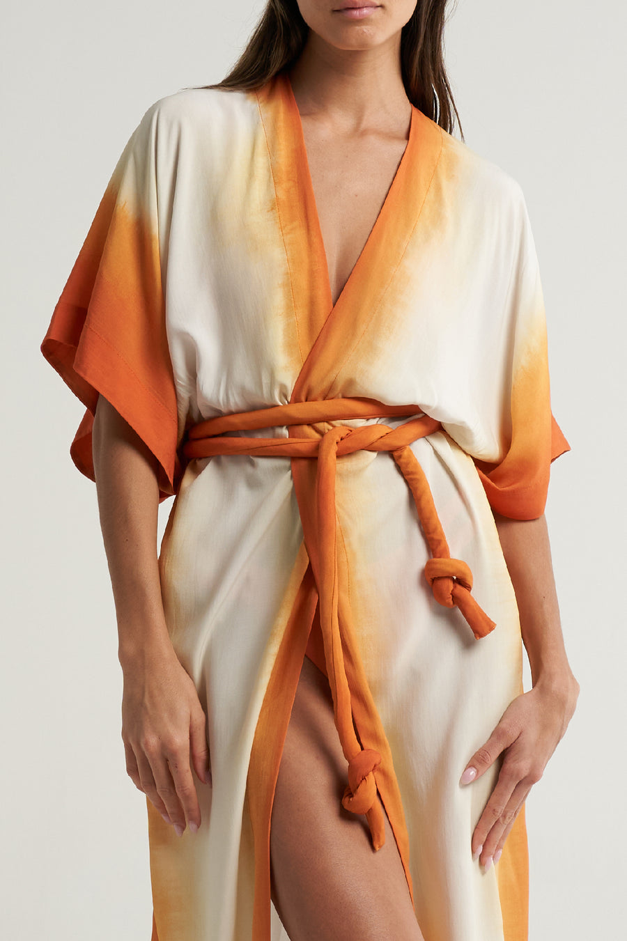 Long Kimono Naranja - shopsigal