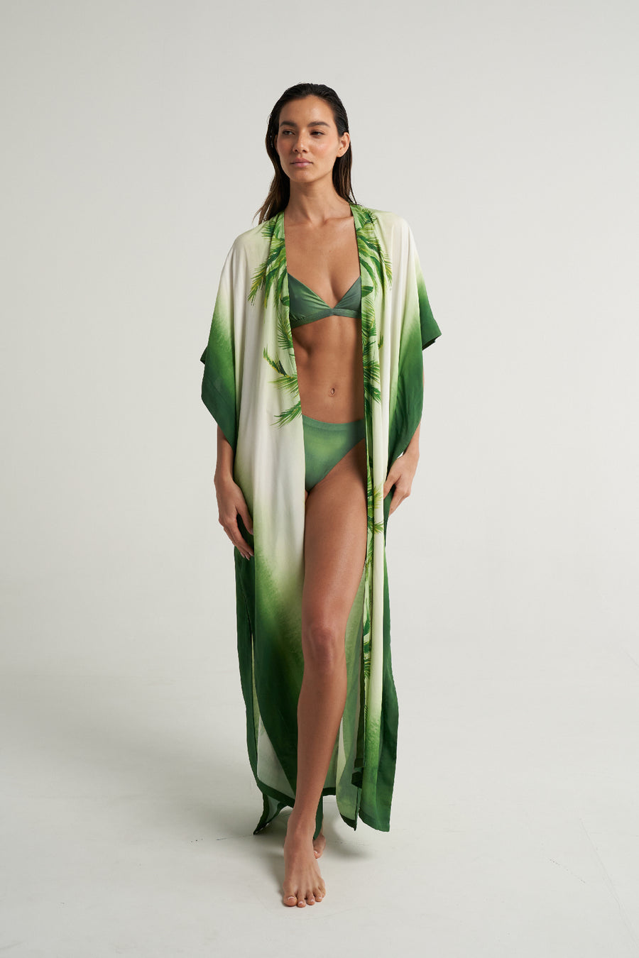 Long Kimono Verde - shopsigal
