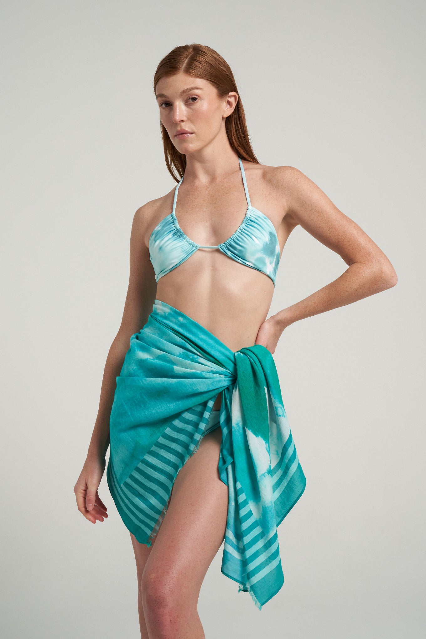 Oasis Fringed Sarong Scarf - shopsigal