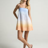 Mini Strappy Trapeze Dress Sunrise - shopsigal