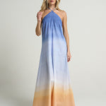 Maxi Halter Dress Sunrise - shopsigal