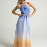 Maxi Halter Dress Sunrise - shopsigal