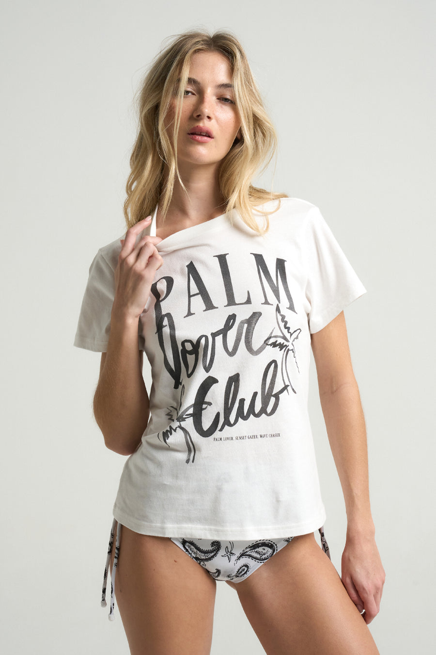 Palm Black Graphic Tee - shopsigal