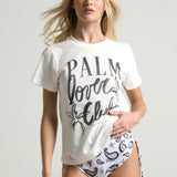 Palm Black Graphic Tee - shopsigal