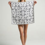 Bandana Scarf: Paisley White - shopsigal