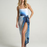 Sarong With Ties Paisley Blue - shopsigal