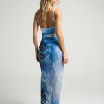 Sarong With Ties Paisley Blue - shopsigal