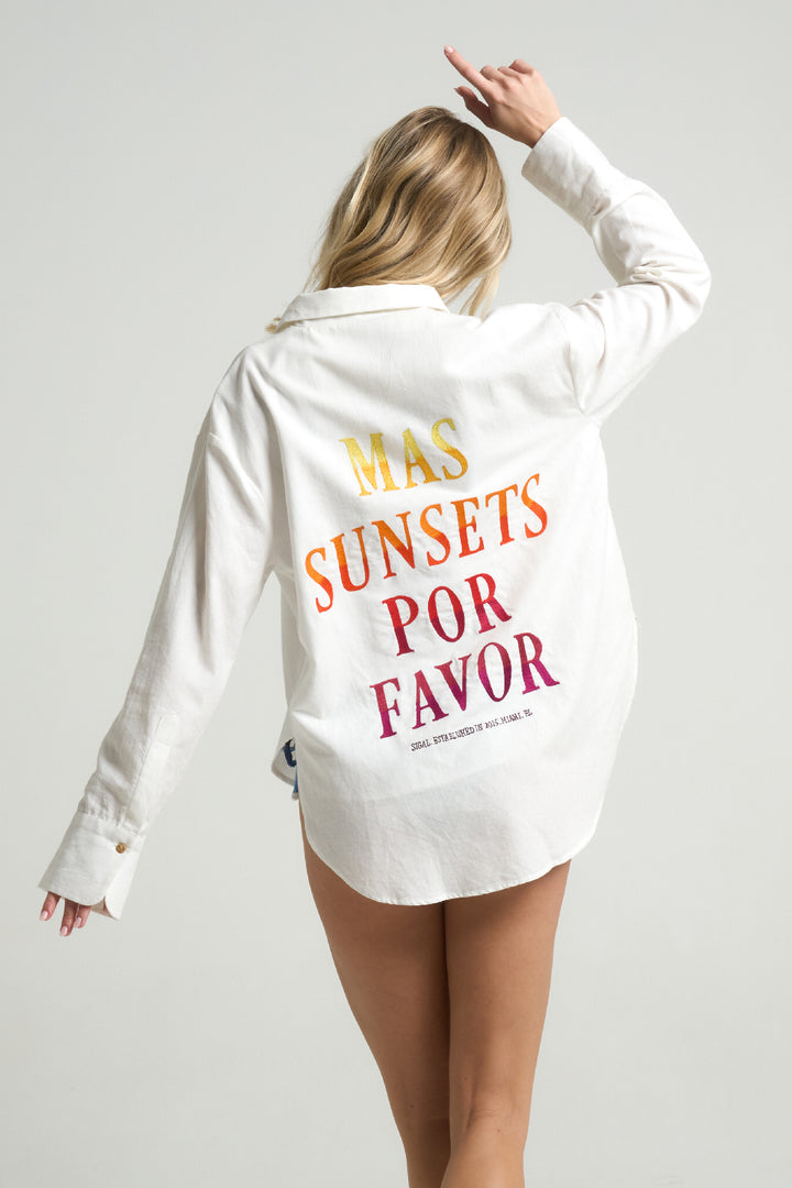 Mas Sunsets Por Favor Shirt - shopsigal