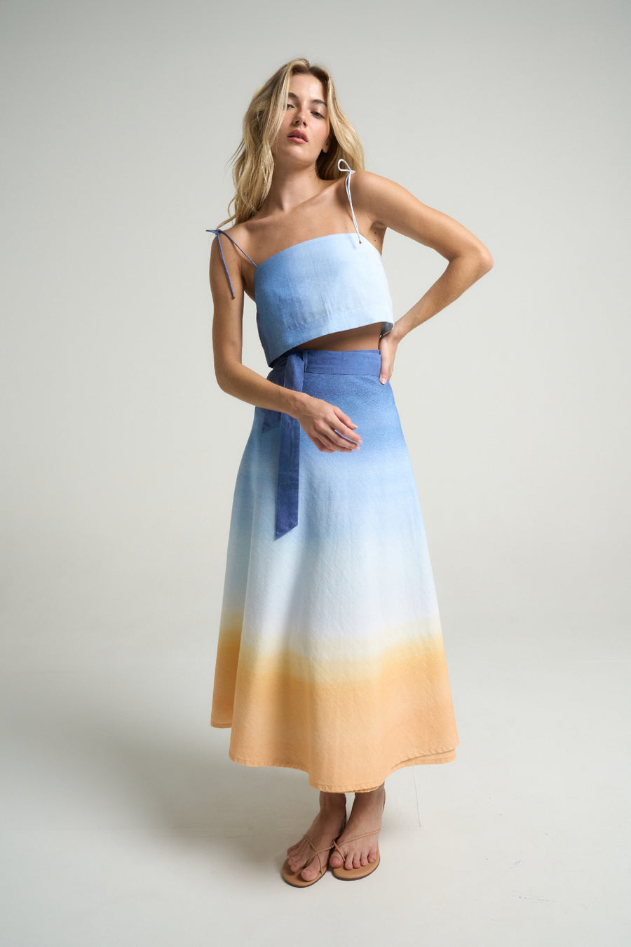 Wrap Circle Skirt Sunrise - shopsigal