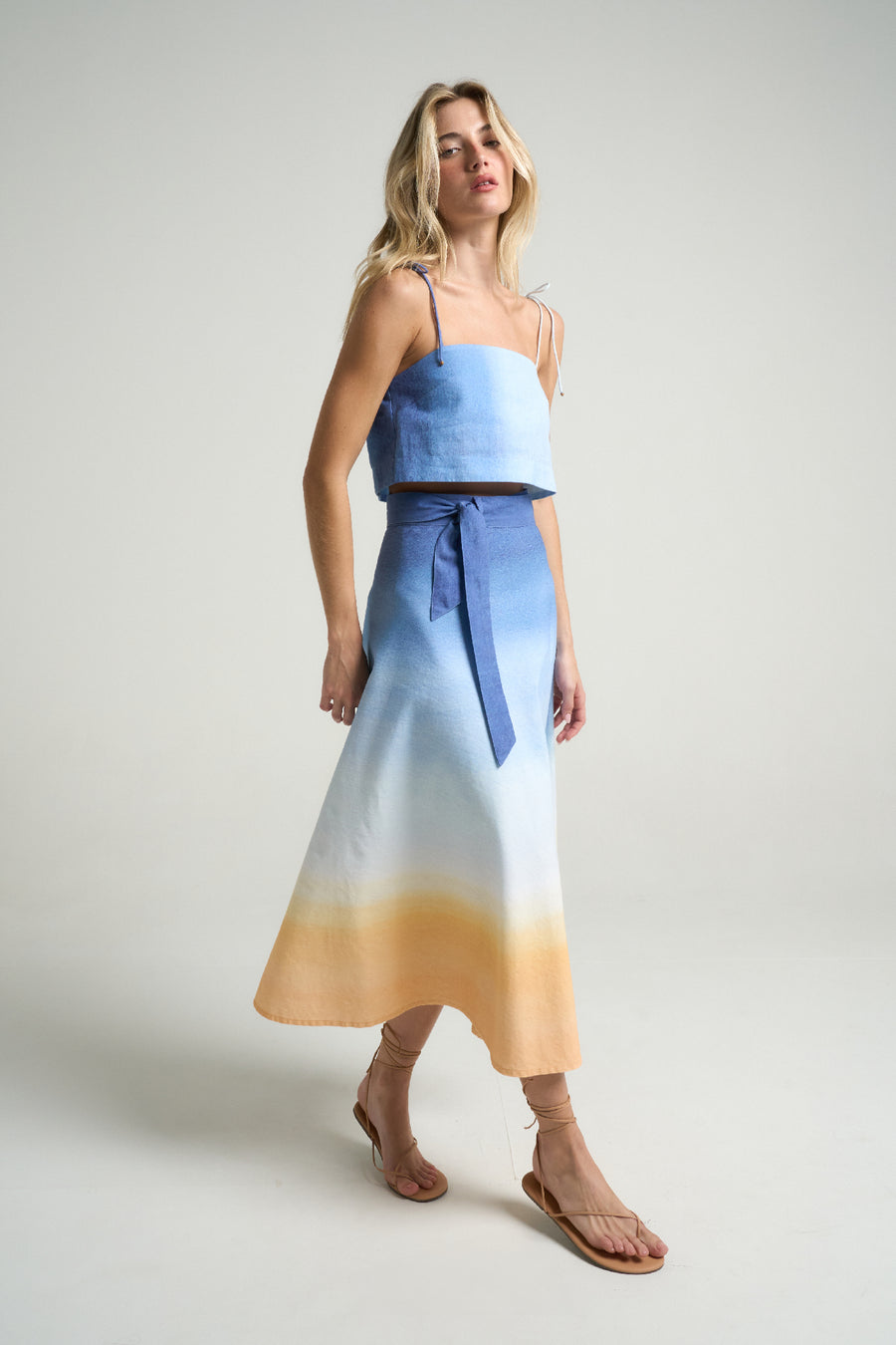 Wrap Circle Skirt Sunrise - shopsigal