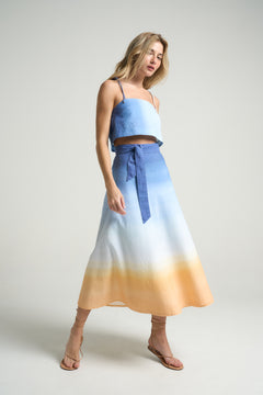 Wrap Circle Skirt Sunrise - shopsigal