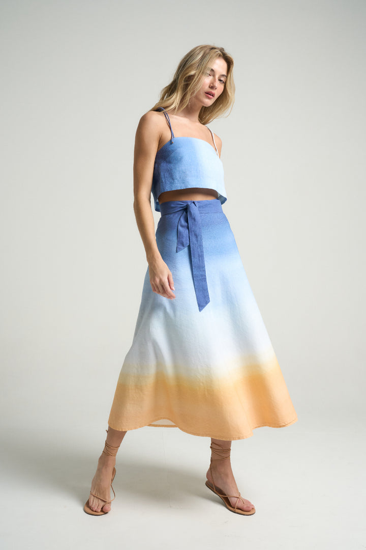 Wrap Circle Skirt Sunrise - shopsigal