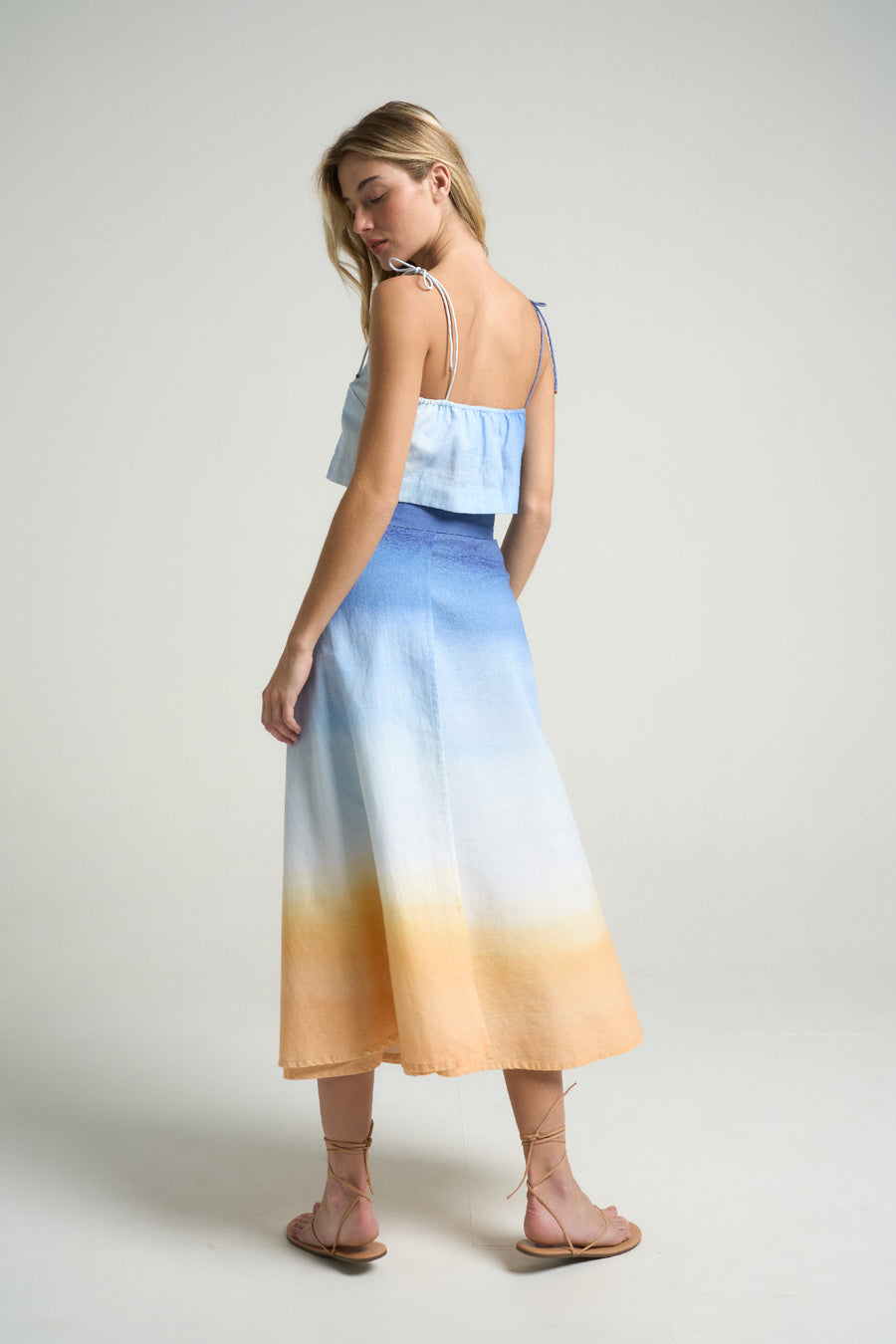 Wrap Circle Skirt Sunrise - shopsigal