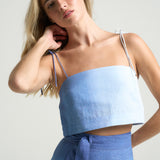 Tie Crop Top Sunrise - shopsigal