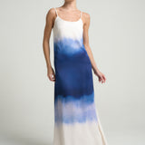 Long Slip Dress Indigo - shopsigal
