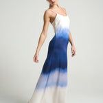 Long Slip Dress Indigo - shopsigal