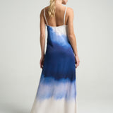 Long Slip Dress Indigo - shopsigal