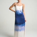 Long Slip Dress Indigo - shopsigal