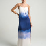 Long Slip Dress Indigo - shopsigal