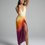 Sarong With Ties Sunset - shopsigal