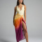 Sarong With Ties Sunset - shopsigal