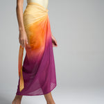 Sarong With Ties Sunset - shopsigal