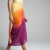 Sarong With Ties Sunset - shopsigal
