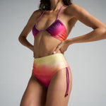 Reversible Multi Tie Bikini Top Sunset - shopsigal