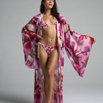 Bell Sleeve Kimono Algae - shopsigal