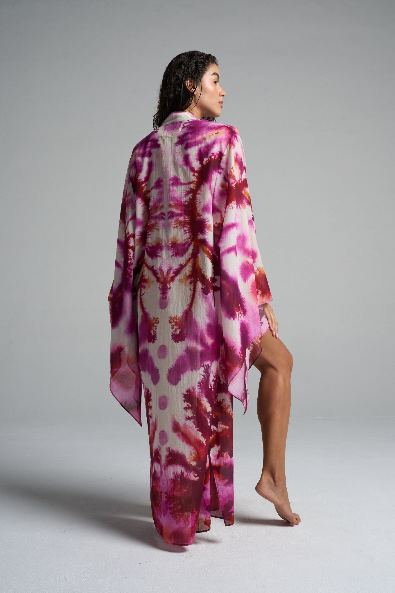 Bell Sleeve Kimono Algae - shopsigal