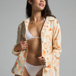 Long Sleeve Shirt Paisley Peach - shopsigal