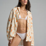 Long Sleeve Shirt Paisley Peach - shopsigal