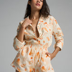 Everyday Shorts Paisley Peach - shopsigal