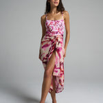 Sarong With Ties Algae - shopsigal