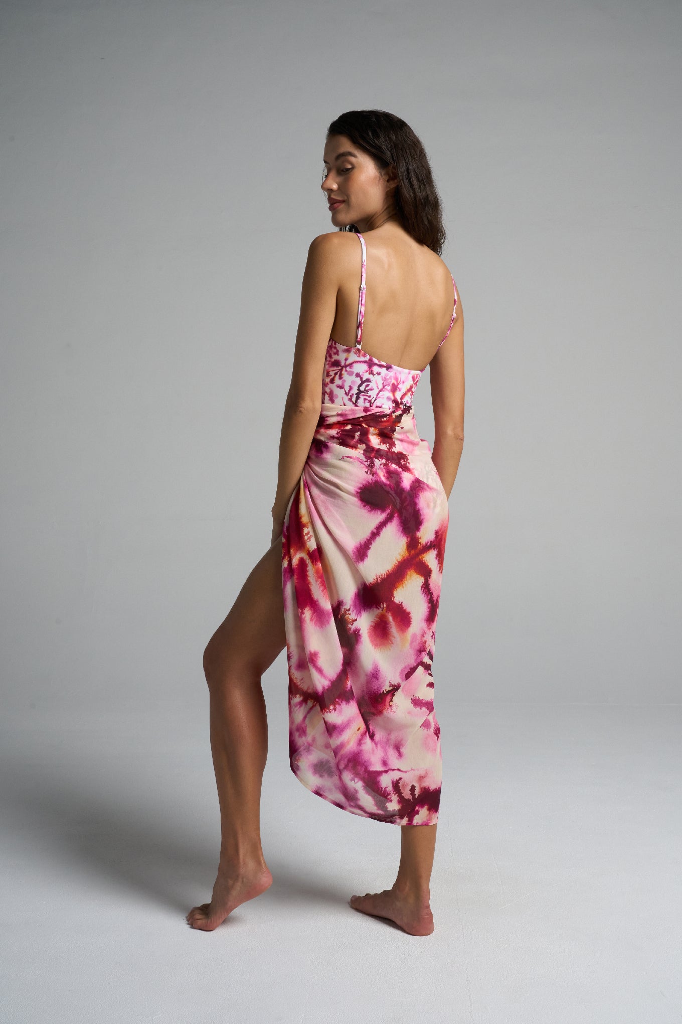 Sarong With Ties Algae - shopsigal