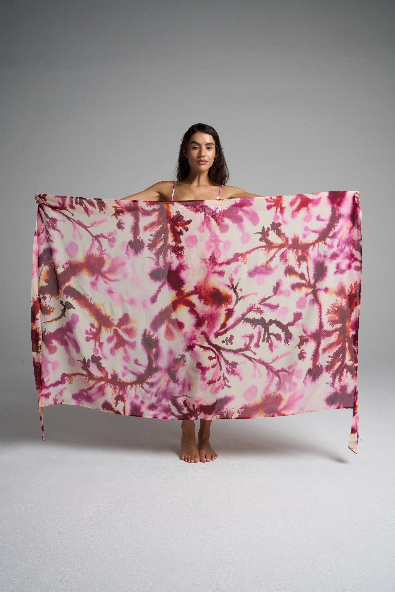 Sarong With Ties Algae - shopsigal