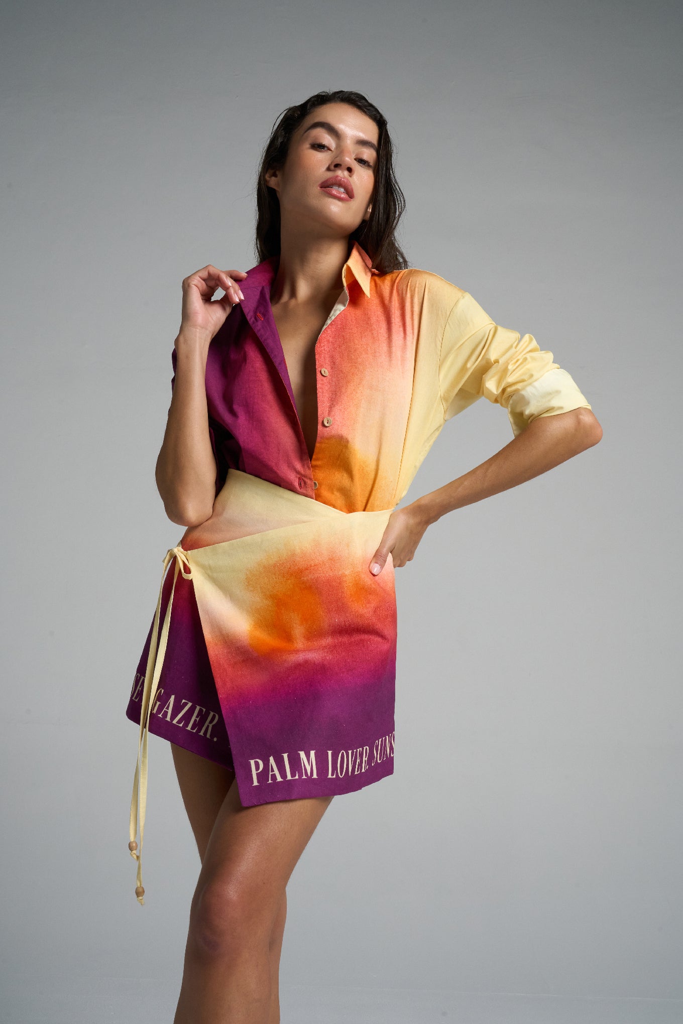 Long Sleeve Shirt Sunset - shopsigal