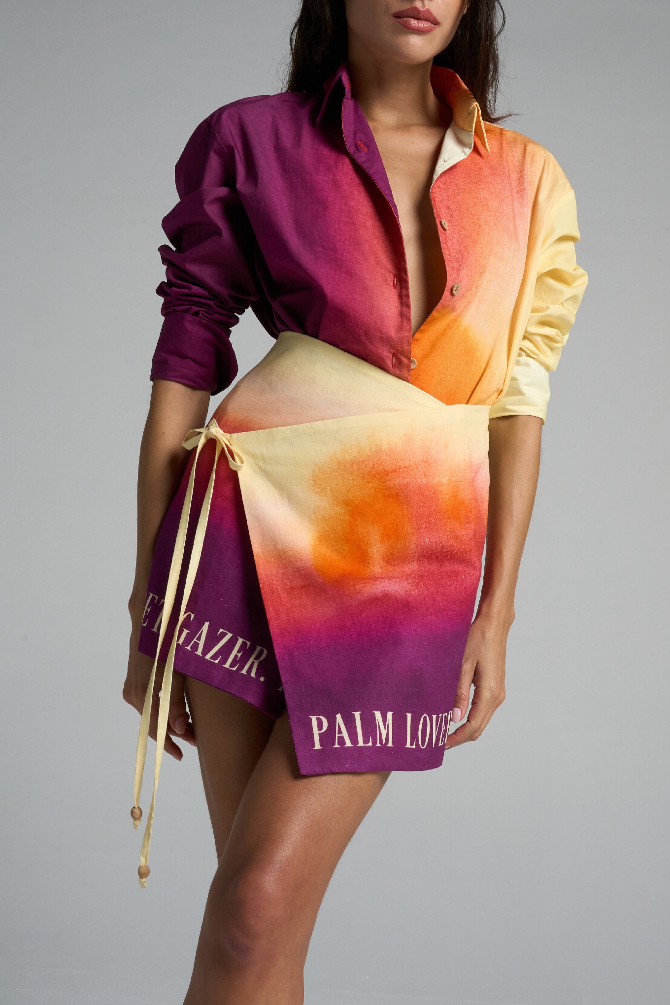 Mini Wrap Skirt Sunset - shopsigal