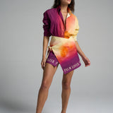 Mini Wrap Skirt Sunset - shopsigal
